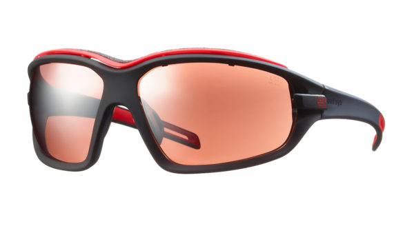 zolid pro L - schwarz matt/rot